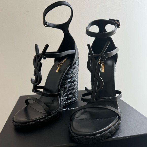 Saint Laurent Wedge Espadilles - Picture 3 of 7